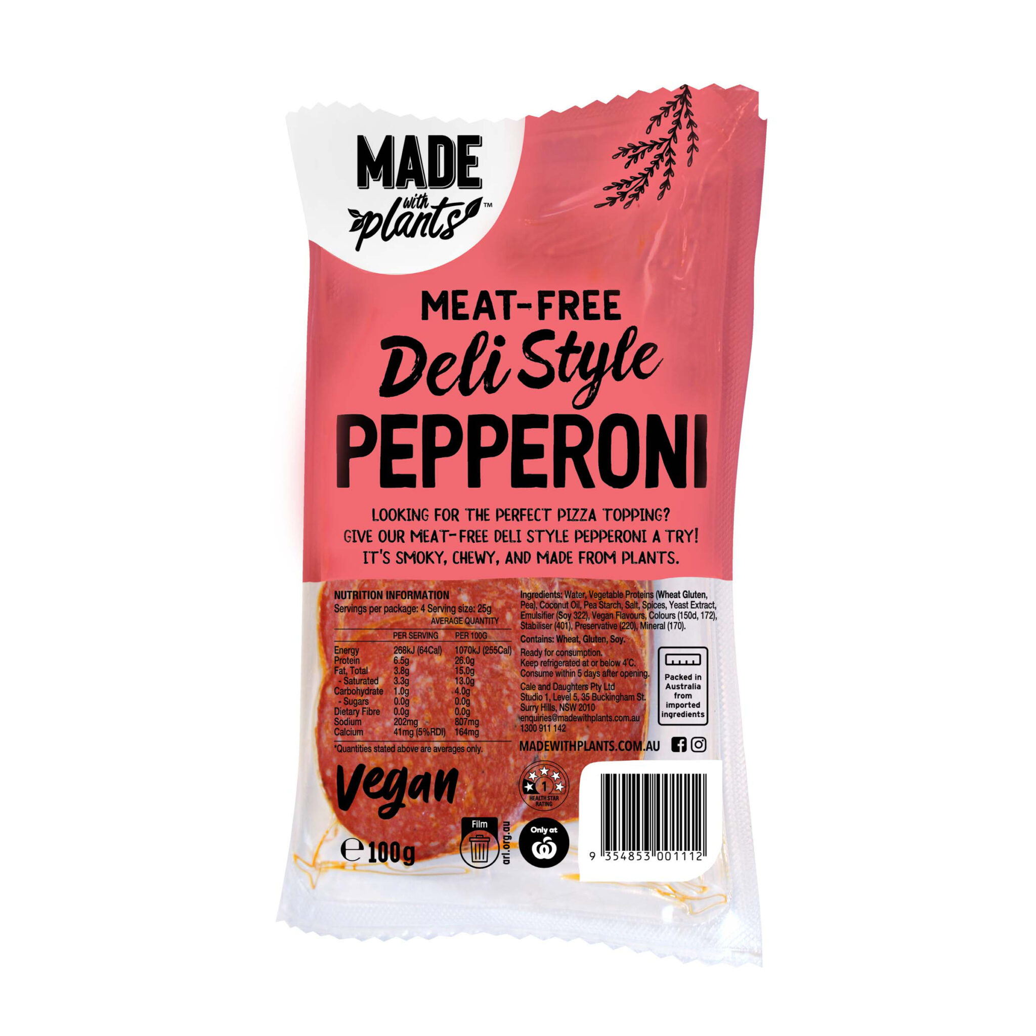 Vegan Pepperoni Deli Slices Made With Plants