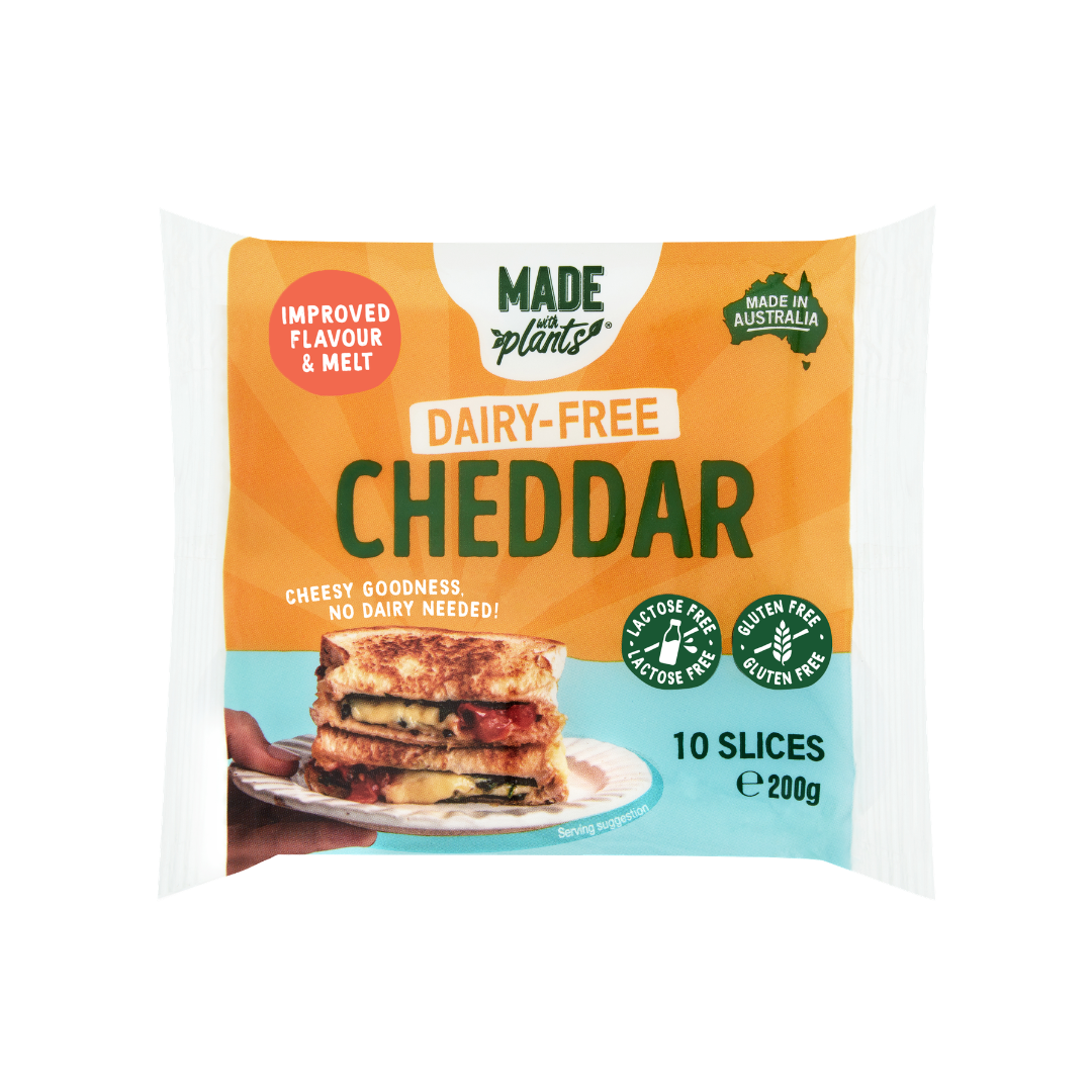 Dairy Free Cheddar Slices